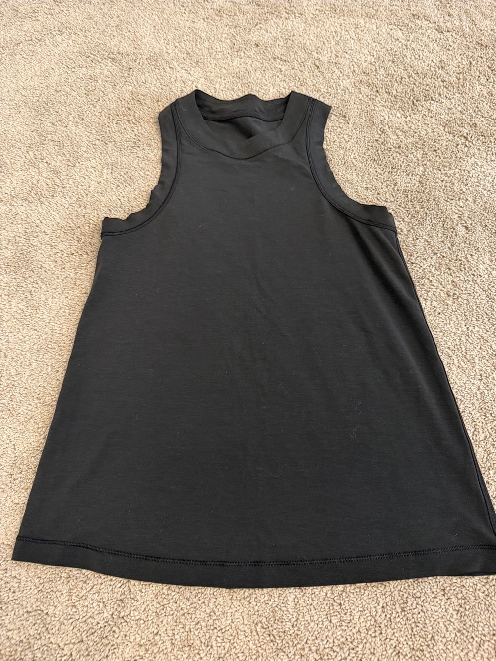 lululemon athletica Black Sleeveless Tank Top